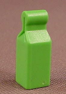 Playmobil Light Green Juice Box Or Container With A Rolled Top