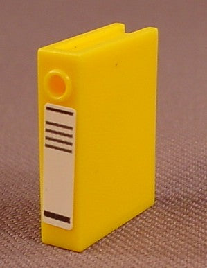 Playmobil Yellow Binder Book