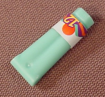 Playmobil Light Or Aqua Blue Green Cream Style Tube