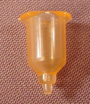 Playmobil Transparent Or Clear Yellow Or Orange Medical IV Bottle