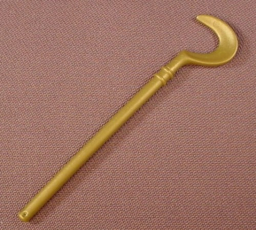 Playmobil Brass Or Bronze Sickle Staff