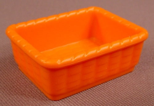 Playmobil Orange Large Rectangular Basket