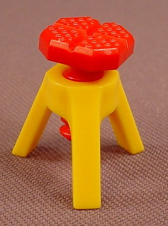 Playmobil Yellow Tripod Jackstand With A Red Threaded Pin