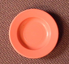 Playmobil Pink Round Modern Plate Or Dish