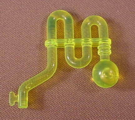 Playmobil Semi Transparent Or Clear Green Laboratory Tubes