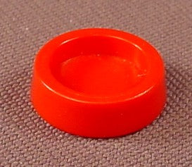 Playmobil Red Round Pet Food Dish Or Water Bowl