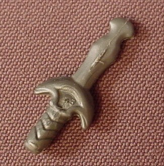 Playmobil Silver Gray Small Dagger Or Knife