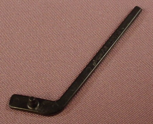 Playmobil Black Hockey Stick With A Stud Or Peg On The Blade