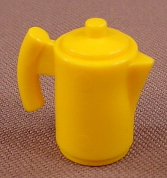 Playmobil Yellow Coffee Or Tea Pot With A Curved Handle