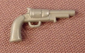 Playmobil Silver Gray Colt 45 Pistol