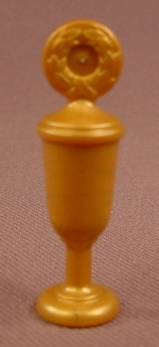 Playmobil Gold Tall Trophy Cup With A Round Medal On The Top