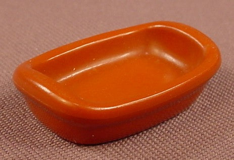 Playmobil Reddish Brown Oblong Rectangular Baking Pan