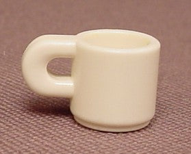 Playmobil White Coffee Mug Or Teacup With A Looped Handle