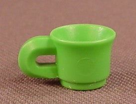 Playmobil Green Coffee Mug Or Teacup With A Flared Rim