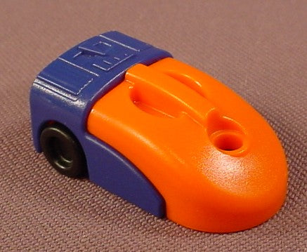 Playmobil Orange & Blue Vacuum Cleaner With Black Wheels