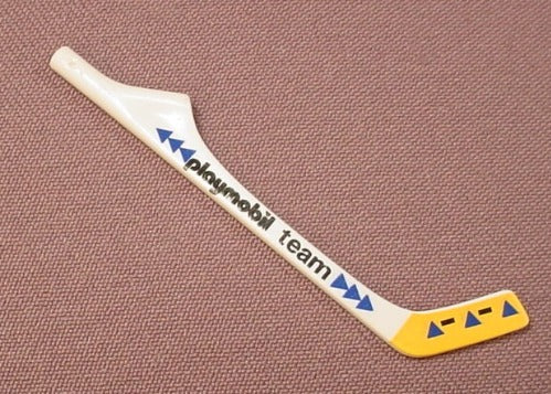 Playmobil White & Yellow Hockey Stick