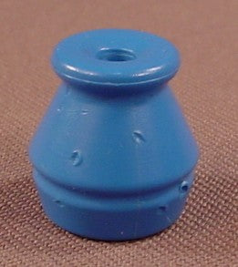 Playmobil Blue Pot Or Jet Exhaust Port With A Hole For A Flame