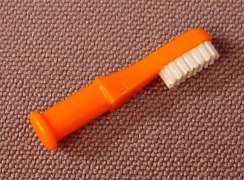 Playmobil Orange Toothbrush With White Bristles