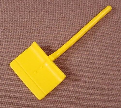 Playmobil Yellow Snow Shovel With A Wide Flat Blade
