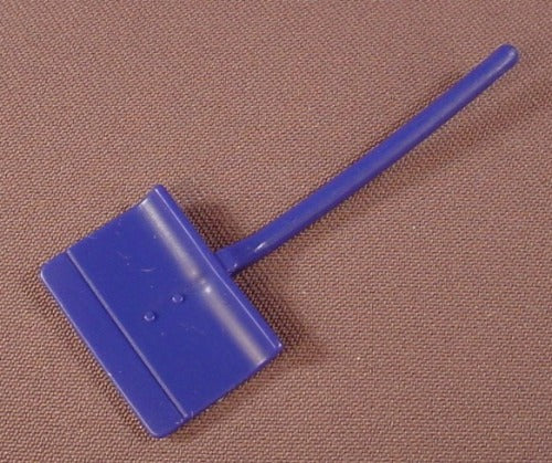 Playmobil Dark Blue Snow Shovel With A Wide Flat Blade