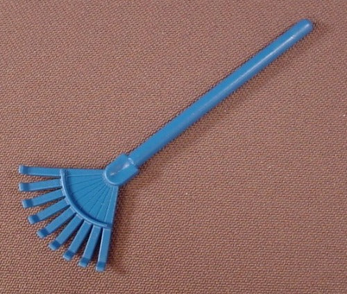 Playmobil Blue Fan Or Leaf Rake Tool