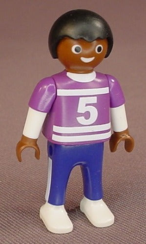 Playmobil African American Male Boy Child Figure