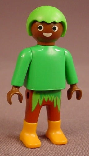 Playmobil Male Boy Child Tree Stump Goblin Figure