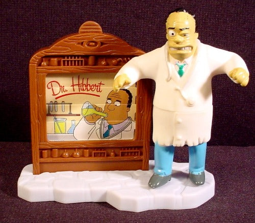 The Simpsons Dr. Hibbert As "Dr Hibbert & Mr Hyde", 3 1/2" Tall, 20