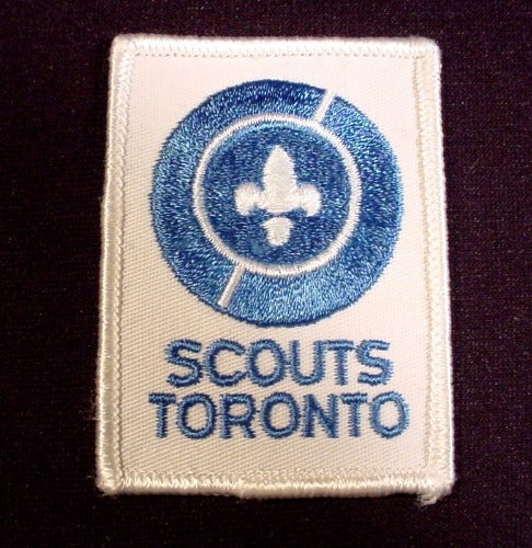 Patch Badge Scouts Toronto, 2 7/8" Tall, Scouting, Cubs, Beavers, B