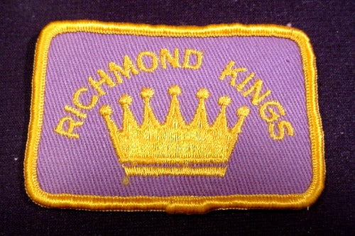 Patch Badge Richmond Kings, 3" Across, Embroidered