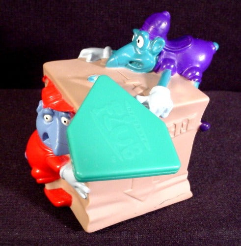 Brothers Flub Fraz Panic Package Toy 2001 Kfc Pull Out And Release