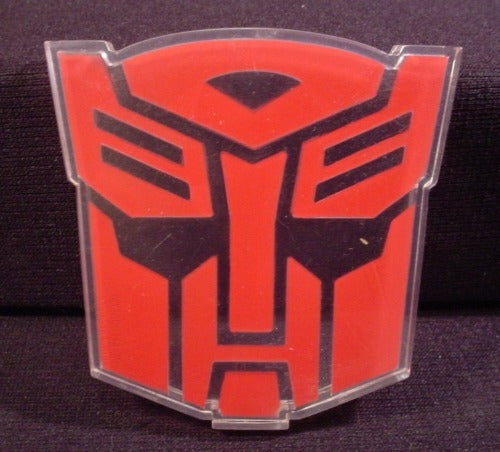 Transformers Red Display Stand, 2 3/4" Long