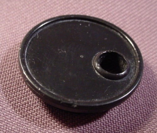 Playmobil Black Oil Drum Or Gas Barrel Lid Cover, 3615 3777 3992