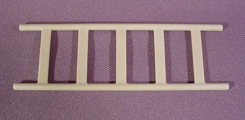 Playmobil Gray Brown Ladder With 5 Flat Rungs, 4 1/8 Inches Long