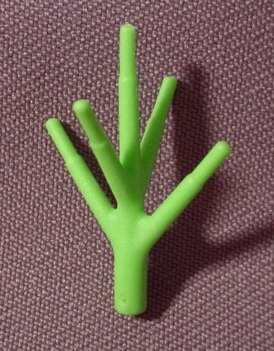 Playmobil Light Green Plant Stem With 5 Points, 3120 3836 3893 3927