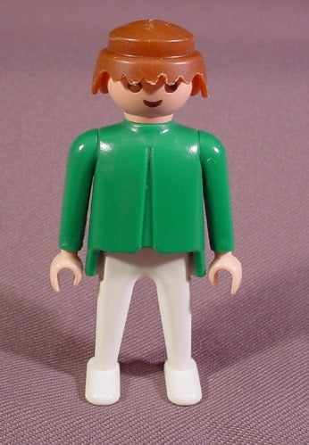 Playmobil Adult Male Classic Style Figure With A Green Top