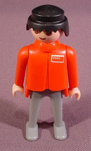 Playmobil Adult Male Classic Style Figure In A Red Top