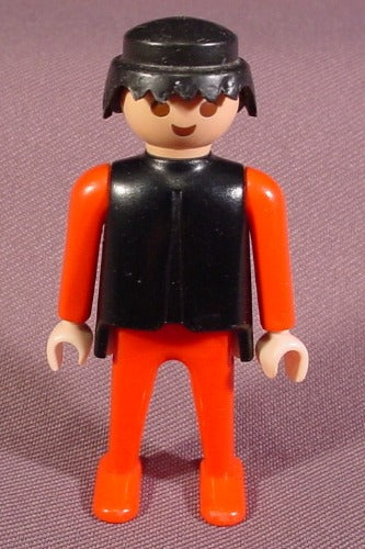 Playmobil Adult Male Classic Style Figure With A Black Top