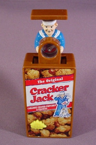 Subway 1999 Cracker Jack Sailor Jack Pop-Up Compass Toy, 5" Tall Wh