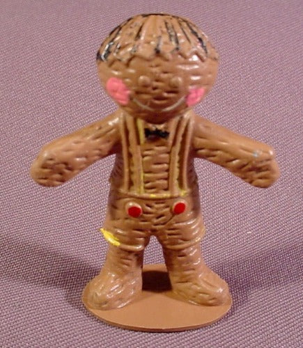 Gingerbread Man PVC Figure By Diener Ind 2 1/2" Tall Made In Hong K