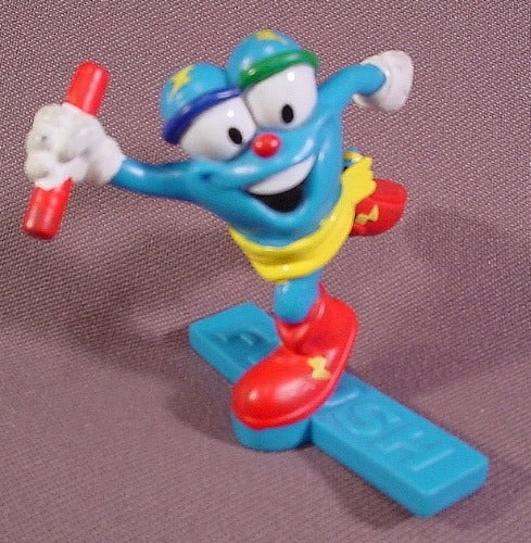 1996 Atlanta Summer Olympics Relay Race Runner Izzy The Mascot PVC