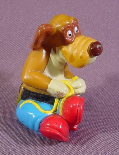 Rock A Doodle Patou Beagle Dog PVC Figure, 2 1/4" Tall, 1992