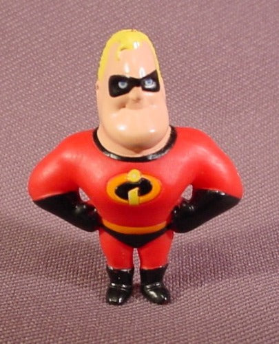 Disney The Incredibles Mini Mr. Incredible PVC Figure, 1 5/8" Tall