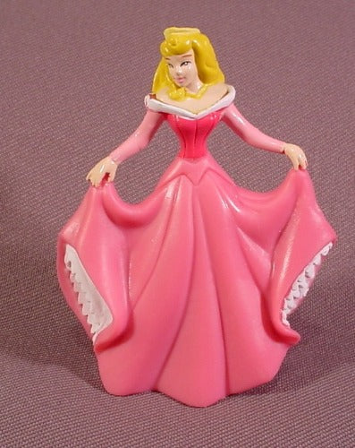Disney Sleeping Beauty Princess Aurora PVC Figure In Ball Gown, 3"