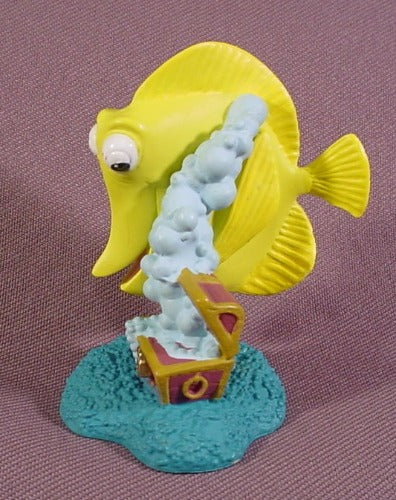 Disney Finding Nemo Bubbles Yellow Fish PVC Figure, 2 3/8" Tall