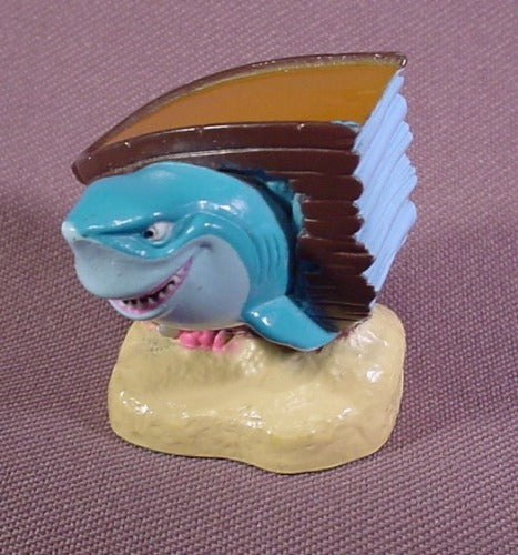 Disney Finding Nemo Bruce The Shark In Shipwreck Hard Plastic Figur