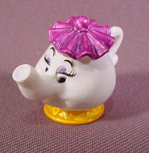 Disney Beauty & The Beast Mrs. Potts Teapot PVC Figure, 1 1/4" Tall