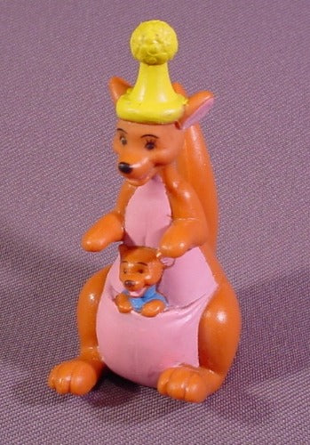 Disney Winnie The Pooh Kanga & Roo PVC Figure, 3 1/8" Tall