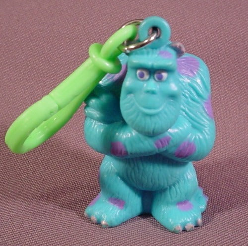 Disney Monsters Inc Sulley 2 1/4" Tall PVC Figure With Hang Tag