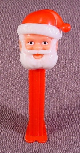 Pez Christmas Santa Claus, Pez Candy Dispenser, Red Stem